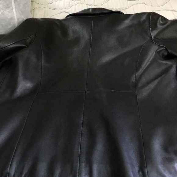 Real black leather jacket - Picture 5 of 5